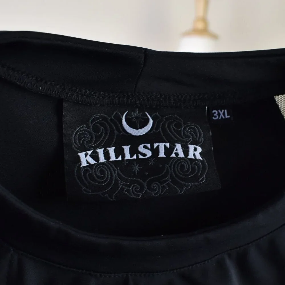 KILLSTAR Cosmic Shift Long Sleeve Cut-Out Bodycon Dress - 3XL - Picture 10 of 11